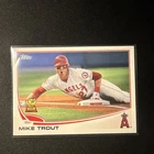 Topps 2013 Mike Trout Gold cup #27 Los Angeles Angels Baseball Card