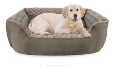 NIB Joejoy Rectangle Dog Bed for Large Med Small Dogs Washable Orthopedic Sofa