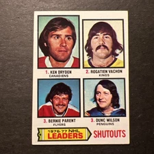 1977-78 Topps - Bernie Parent, Ken Dryden, Rogie Vachon #8