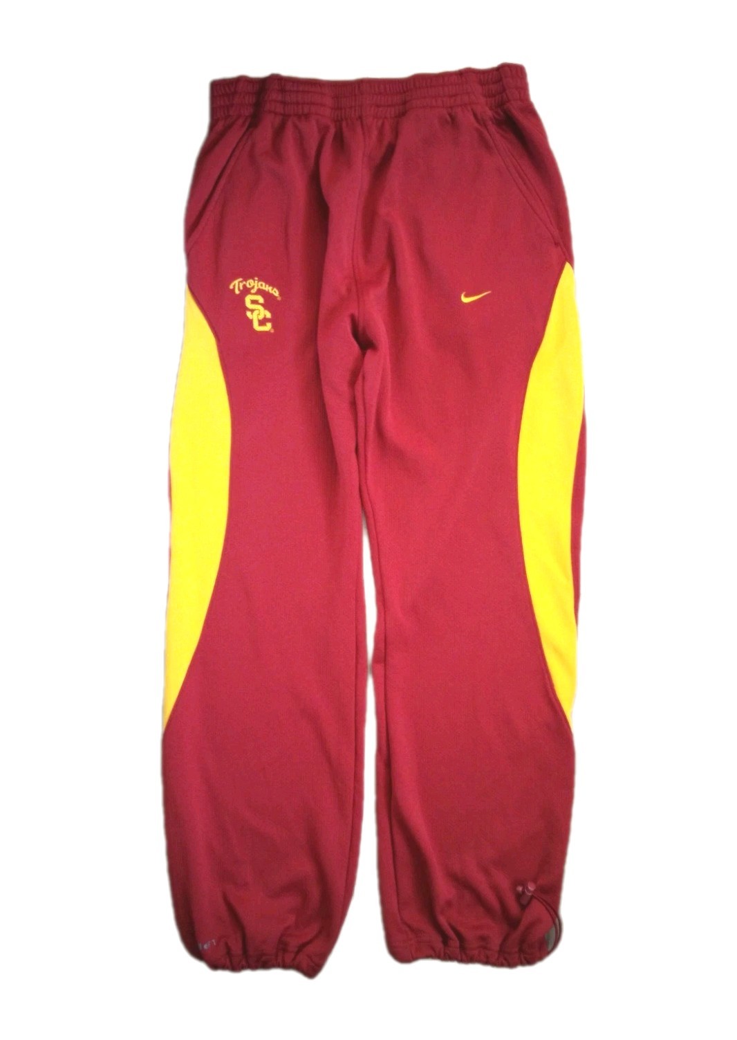 Men's Size Large L USC Team Issue Nike Fit Dry Authentic Trojan Sweatpants thumbnail 2