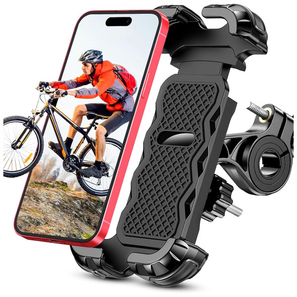 Handyhalterung Fahrrad Halterung Motorrad 360 Grad Drehbar 4 7-6 8 Zoll, Lenker-image