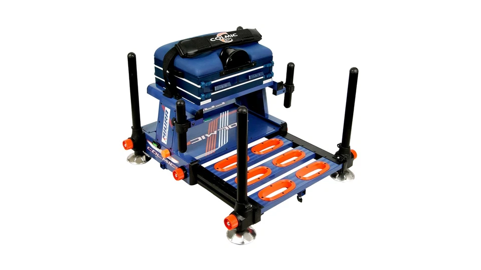 Paniere Colmic   SEATBOX MIURA panchetto seduta sgabello pesca gambe ø36mm - Immagine 3 di 4