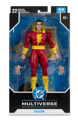 The Power of Shazam! DC Multiverse Shazam Figure ***IN-HAND***