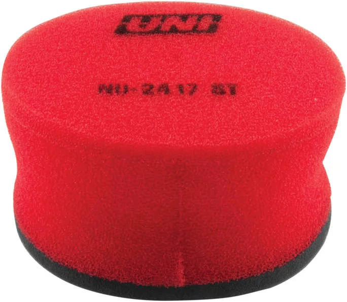 Filtro de aire Uni vintage Suzuki PE250 79, RM250 76-78, RM370 76-77, NU-2417ST espuma Foto 3 de 4