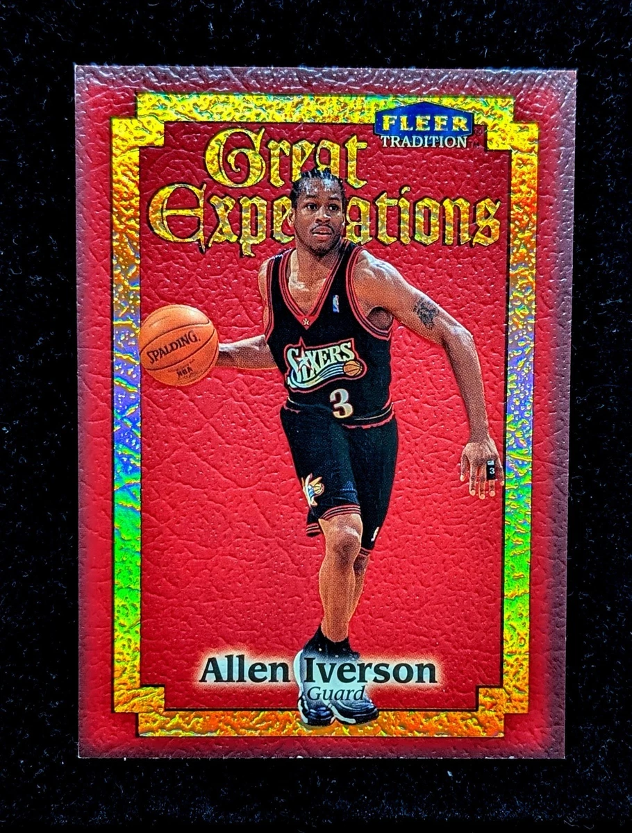 Allen Iverson Basketball Autographed ungraded Sports Trading Cards