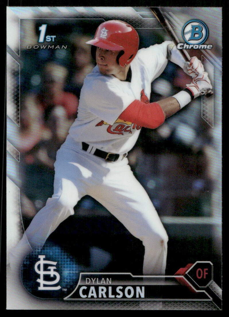 2016 Bowman Draft #BDC-3 Dylan Carlson Chrome Refractor