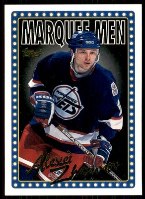 1995-96 Topps Marquee Men Power Boosters Alexei Zhamnov Winnipeg Jets #22