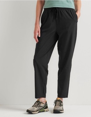 $80 Eddie Bauer Women s Departure Ankle-Length Pants lightweight-Black - Small