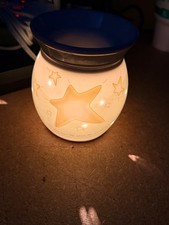 SCENTSY Nursery Warmer W/bulb TWINKLE LITTLE STAR Retired MSW-TWNK Medium Baby