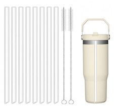 8-Pack Replacement Straws for Stanley 30oz Tumbler, Compatible with Stanley Ice