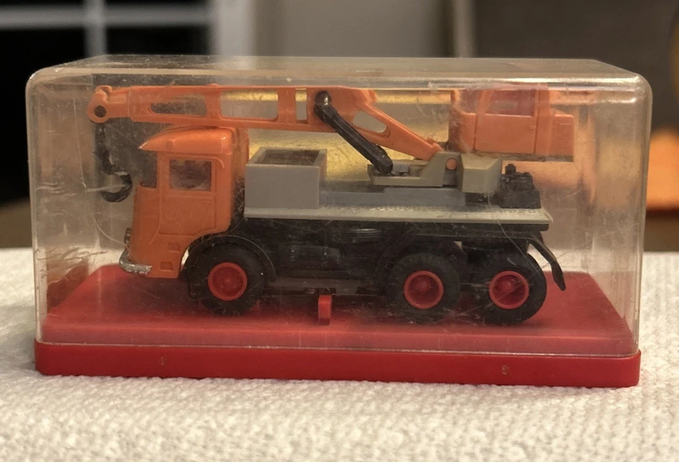 Camión grúa Faller AMS (Auto Motor Sport) Alemania - HO Slot Car #5781 Foto 2 de 4