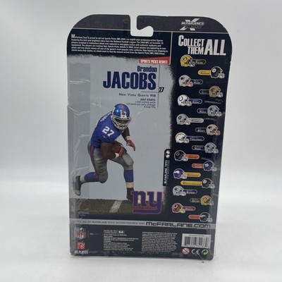 McFarlane Toys NFL 2008 NY Giants Brandon Jacobs Figure for sale