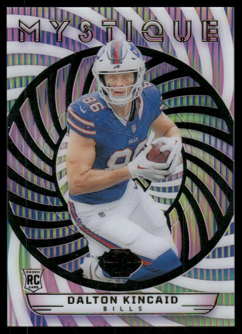 2023 Panini Illusions #7 Dalton Kincaid Mystique Rainbow