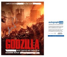 Alexandre Desplat “Godzilla” AUTOGRAPH ‘Composer’ Signed 10x8 Photo ACOA