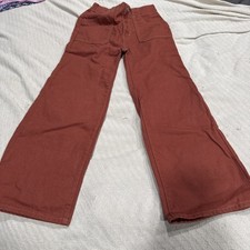 Old Navy High Rise Baggy Wide Leg Girl Jeans Size 10 