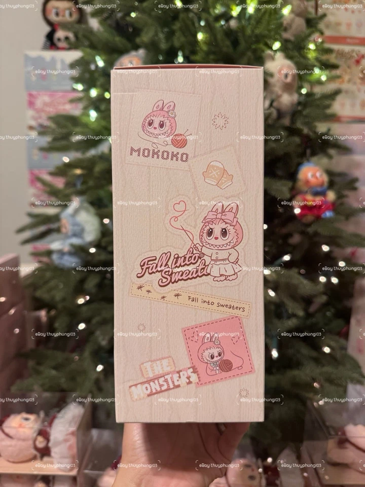 US SELLER-POP LAND EXCLUSIVE MOKOKO Fall Into Sweaters Vinyl Plush Pendant - Image 4 of 4