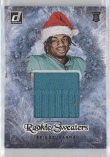 2022 Panini Donruss Rookie Holiday Sweater Erik Ezukanma #RHS-39 0a3