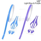 1/5" 5mm Light Blue & Purple Pinstriping Pin Stripe DIY Vinyl Tape Decal Sticker