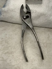 LECTROLITE No. 218, 8in. Slip Joint Combination Pliers, Plain Grips, USA