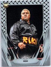 2026 Topps Chrome WWE Rikishi Diamond Plate Refractor (Blaster)