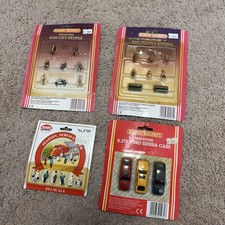 HORNBY RAILWAYS R271 FORD SIERRA CARS, R561 People, R560 City People- Sealed