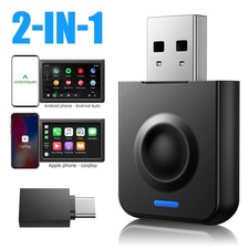Lamtto Wireless 2 IN 1 Carplay & Android Auto...