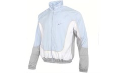 Nike Throwback Woven Basketball Jacket With Stand Collar