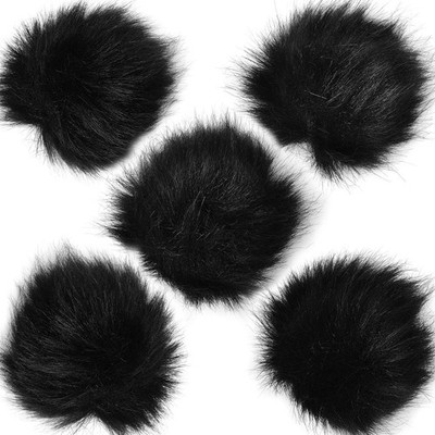ChromLives Microphone Lapel Dead Cat Windscreen, Lapel Mic Windscreen Muff, F