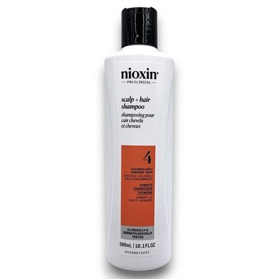 NIOXIN System 4 Cleanser Shampoo Cleanser 10.1 oz / 300 ml - NEW