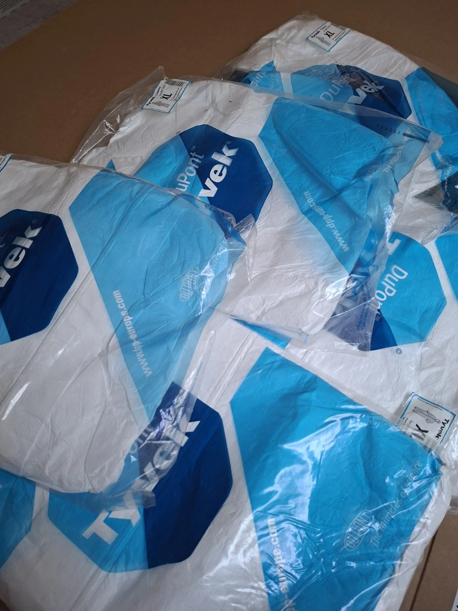 Lote 5 Mono Buzo Desechable DuPont Tyvek