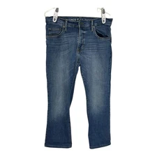 Arizona Advance Flex 360 Mens 33x30 Jeans Blue Bootcut Actual 32x27 Cowboy