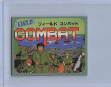 Field Combat Famicom Amada 1985 Military Game Menko Card Japanese Vintage