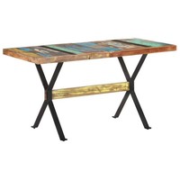 Esstisch 140X70X76 Cm Altholz Massiv