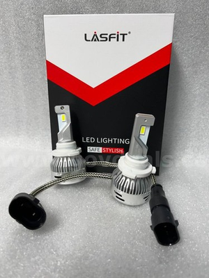 #ad Lasfit 9005 HB3 LED Headlight Bulbs High Low Beam Conversion Kit 6000LM Bright $45.99