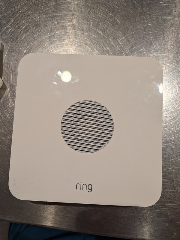 Ring Alarm Base Station US Z Wave+ 4HB1U9-0EN0 W/Power Cable WiFi-Indoor