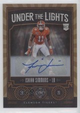 2020 Panini Legacy Under the Lights Bronze /75 Isaiah Simmons #UL-IS Auto s1i