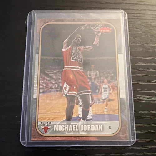 2007-08 Fleer Michael Jordan Michael Jordan #16 Chicago Bulls NBA Card