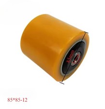 Carretilla elevadora 1 pieza Rueda de carga de alta calidad 85x85-12 Carro de palet eléctrico