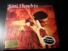 SEALED JIMI HENDRIX LIVE AT WOODSTOCK LP RECORD BOX SET 200 GRAM QUIEX