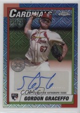 2025 Series 1 1990 Topps Chrome Silver Pack 208/299 Gordon Graceffo Auto 13dp