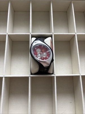 NIKE Triax Swift 3I FC Manchester United Fc Watch *BRAND NEW* Y2K