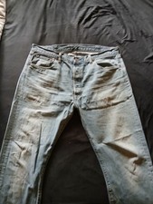 LEVI'S® 501 HERREN JEANS EHER 38/28 LEVIS  STRAIGHT FIT DENIM BLAU   W38 L28