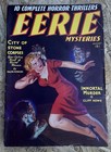 Eerie Mysteries Aug 1938 FIRST issue; Norman Saunders wild GGA Cover - Pulp — photo 1
