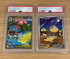 Pokemon PSA 10 Mega Venusaur EX 155/132 + PSA 10 Helioptile 143/132