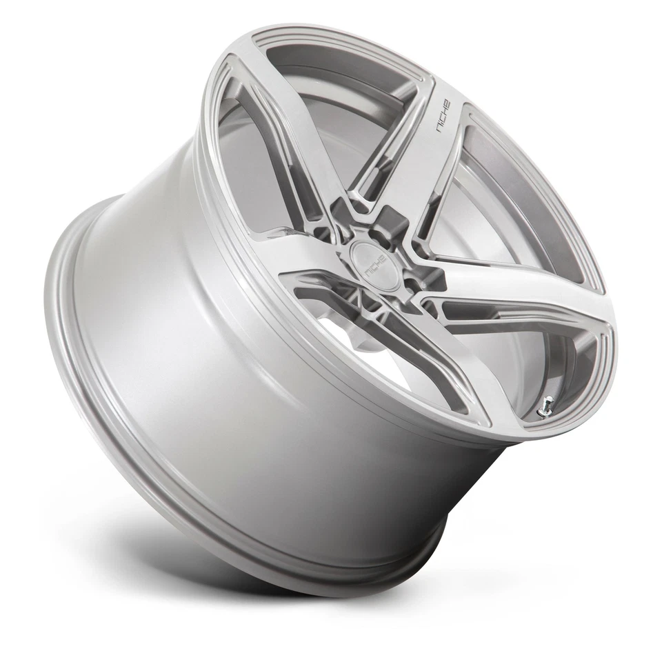 Rueda transparente Niche M270 Teramo 20x9 5x120 antracita cepillada tinte facial 20" 35 mm Foto 2 de 4