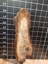 ITALIAN WALNUT LIVE EDGE SLAB WANEY EDGE BOARD HARDWOOD KILN DRIED DIY (B548)