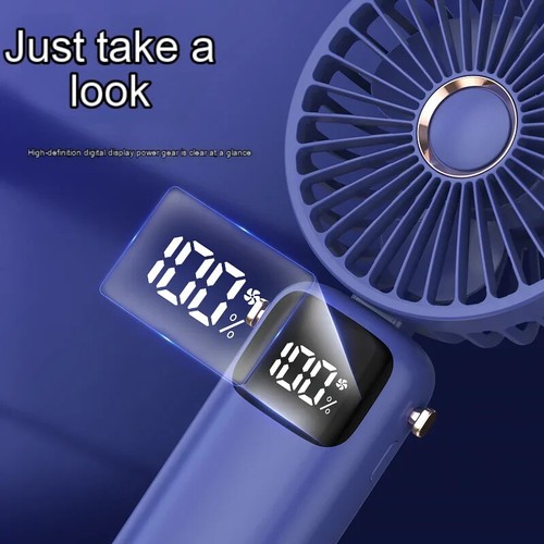 Mini Ventilatori da Scrivania Raffreddamento Aria Ventilatori Portatili USB Ricaricabile -Ventilatori Portatili - Foto 9 di 18