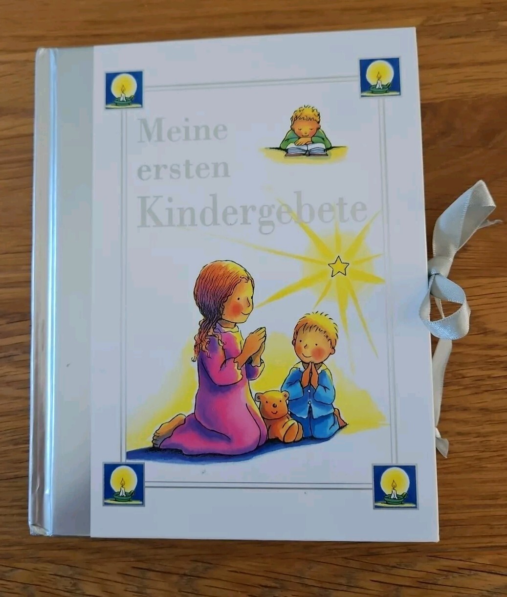 Meine ersten Kindergebete - Gebetbuch - Taufe Kommunion - Buch mit Schleife