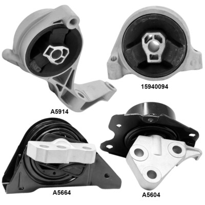 Engine Motor Mounts & Automatic Trans Mounts 4PCS for Saturn Vue 10-08 L4-2.4L