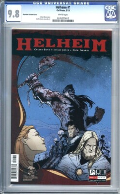 Helheim #1  (2013)  HTF Phantom Variant   Oni Press Comics   1st Print CGC 9.8